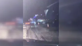 В Рязанской области произошло серьезное ДТП с Hyundai и фурой