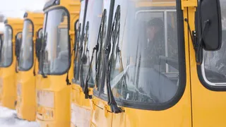 В Ухоловском районе из-за заснеженных трасс отменили школьные автобусы