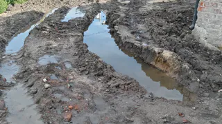 Жители Суздаля в шоке от состояния местной дороги после ремонта фабрики