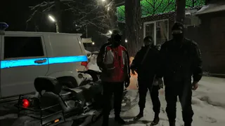 Без документов: в Солотче задержали водителей снегохода и квадроцикла