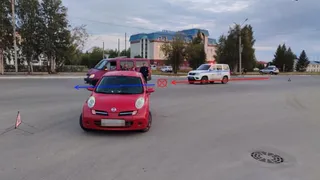 В Коми при столкновении «Газели» и иномарки пострадала 70-летняя автоледи