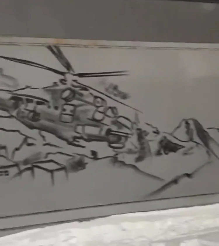 Возле ТРК "Семейный парк" появится граффити, посвященное воинам-афганцам