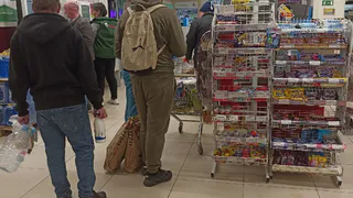 Рязанцы снова столкнулись с очередями в супермаркетах