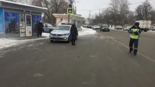 На нерегулируемом пешеходном переходе сбили женщину