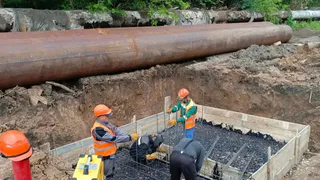 В Рязани ремонтируют трубы на семи улицах