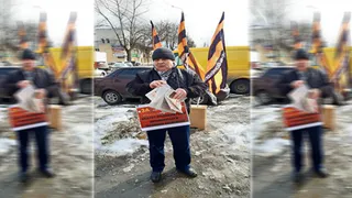 Брянские активисты движения НОД провели одиночный пикет