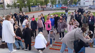 Ковров присоединился к всероссийской акции «Победа» у стелы «Город воинской славы»