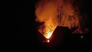 Житель Чувашии пострадал при пожаре в квартире