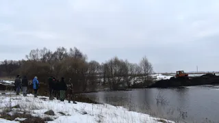 Через 150 метров — дома: в Сараевском районе размыло плотину