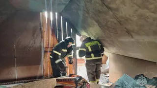 На даче в Ковровском районе при пожаре пострадал человек