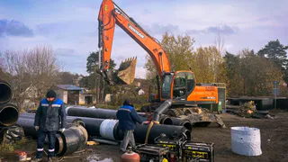 В Кольчугино продолжается обновление тепловой инфраструктуры