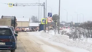 Владельца аварийного переезда в Коми оштрафуют за плохое состояние
