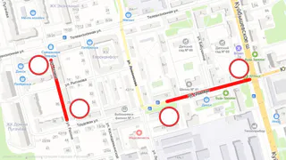 До 17 июня: в Рязани закроют движение транспорта по улице Трудовой