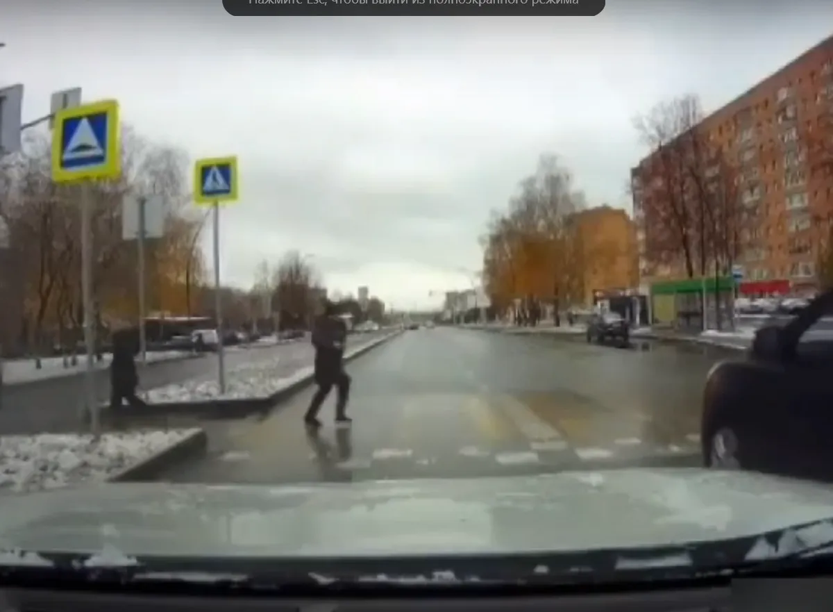 В Нижнекамске водителя, который уехал с места ДТП, лишили прав на год