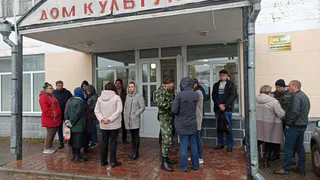 19 октября в Сараевском районе проводили пятерых мобилизованных