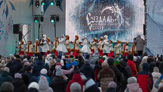 Суздаль в новогодние каникулы принял более 100 тысяч гостей