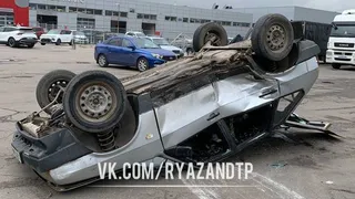 Полиция прокомментировала ДТП с перевернувшимся ВАЗ-2109 на Куйбышевском шоссе