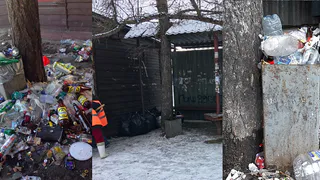 История одной остановки: мусор был, мусор убрали, мусор накидали