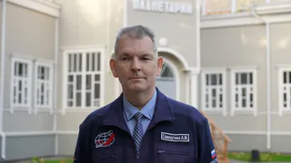 Первый пензенский космонавт Александр Самокутяев посети обновленный планетарий