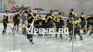 Пензенские хоккеисты проиграли барнаульцам со счетом 3:1