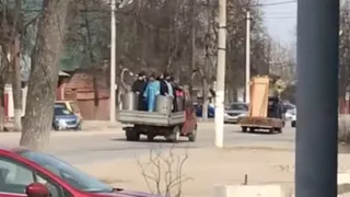 В Касимове устроили автомобильный крестный ход