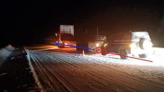 В Коми УАЗ "догнал" фуру из-за нарушения безопасной дистанции