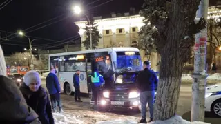 В центре Рязани кавказцы подрались с водителем маршрутки