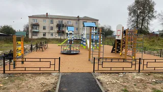 В Вязниковском районе появилась новая современная детская площадка