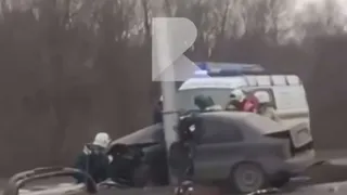В Рязани на Московском шоссе произошло серьезное ДТП