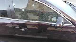 В Брянске расстреляли машины по улице Крахмалева