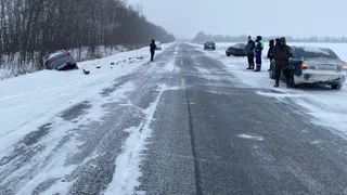 В Рязанской области в ДТП с двумя легковушками пострадал годовалый ребенок