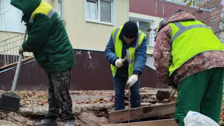 Во Владимире идет ремонт городских лестниц