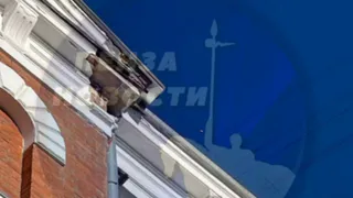 С фасада Пензенского художественного училища имени Савицкого отвалились куски гипса