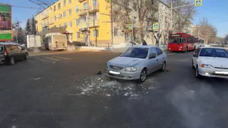 Не уступил дорогу: во Владимире городской автобус столкнулся с легковушкой