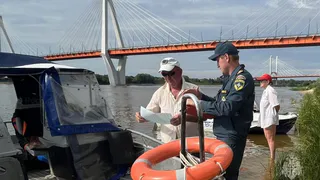 На Оке в Муромском районе выявили троих нарушителей при управлении лодками