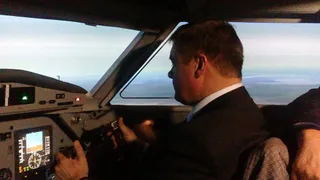 Николай Любимов сел за штурвал