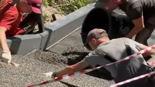 Во Владимире уложили новое покрытие на нескольких городских лестницах