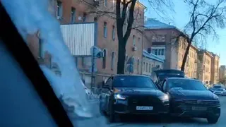 В Рязани на улице Каширина произошло ДТП с двумя легковушками