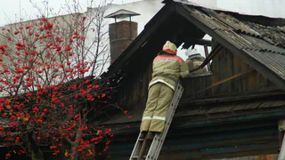 Пожар в Сасовском районе - сгорел дачный дом