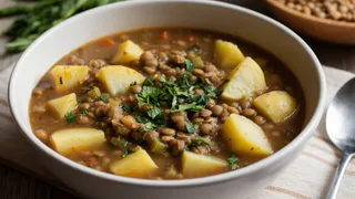 Грибной и щи без мяса надоели - нашла выход, теперь кормлю семью супом из кабачков. Вкусно и сытно