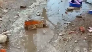 Зря платили за капремонт: в Рязани от фасада дома отвалился кусок стены