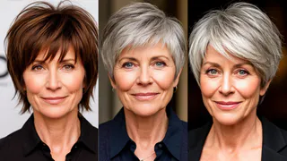 Такие три омолаживающие прически станут хитом июня 2025 - для женщин 50 лет 