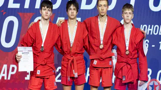 Владимирские самбисты взяли «золото», «серебро» и «бронзу» первенства России в Краснодаре