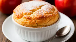 Легкое и восхитительное яблочное суфле: делаю семье на завтрак каждое утро - быстро, а сколько пользы