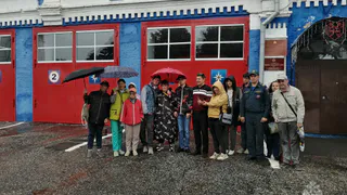 Для вязниковцев провели экскурсию по 18-й пожарно-спасательной части города
