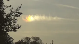 Рязанцы обнаружили второе солнце на небе