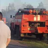 В Вышкове сгорела целая улица: предварительная причина ЧП пока не известна