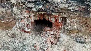 На Есенина обнаружили остатки фундамента больницы для заключенных