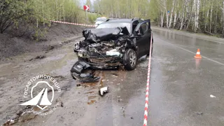 В Челябинской области в результате аварии на трассе погибла девушка