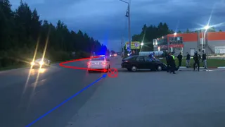 В Коми столкнулись автомобиль «Лада» и мотоцикл Honda